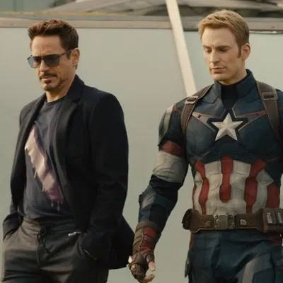 Tony Stark and Steve Rogers