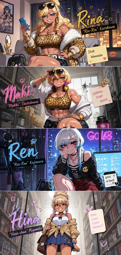 Gyaru's Apartment! ꒰ 🥥 ꒱ؘ ࿐ ࿔*:・゚ | GyaruuuuuU!!!!