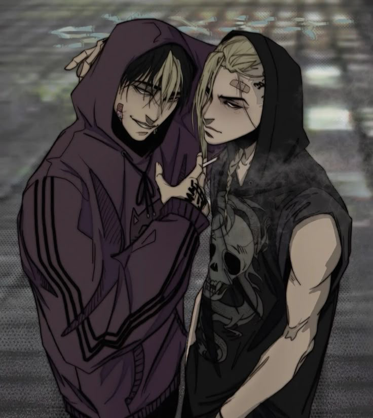 Draken and Hanma