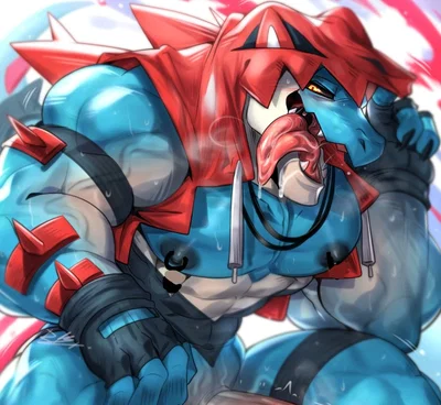Idiot Clad In Red — "Mega" Feraligatr