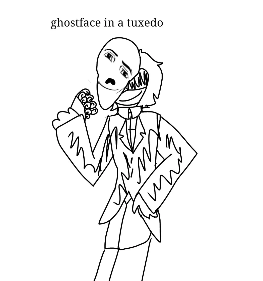 GHOSTFACE IN A TUXEDO
