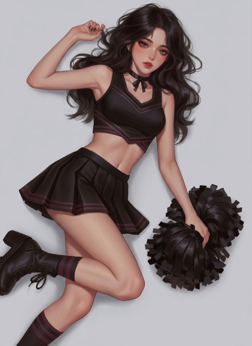 Gothic Cheerleader | Lily