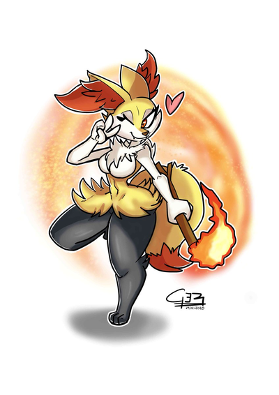 Lustful yandere braixen
