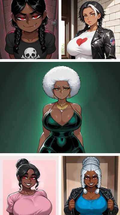 The Levisques - Ebony Stepfamily
