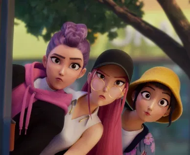 Rumi, Mira, and Zoey