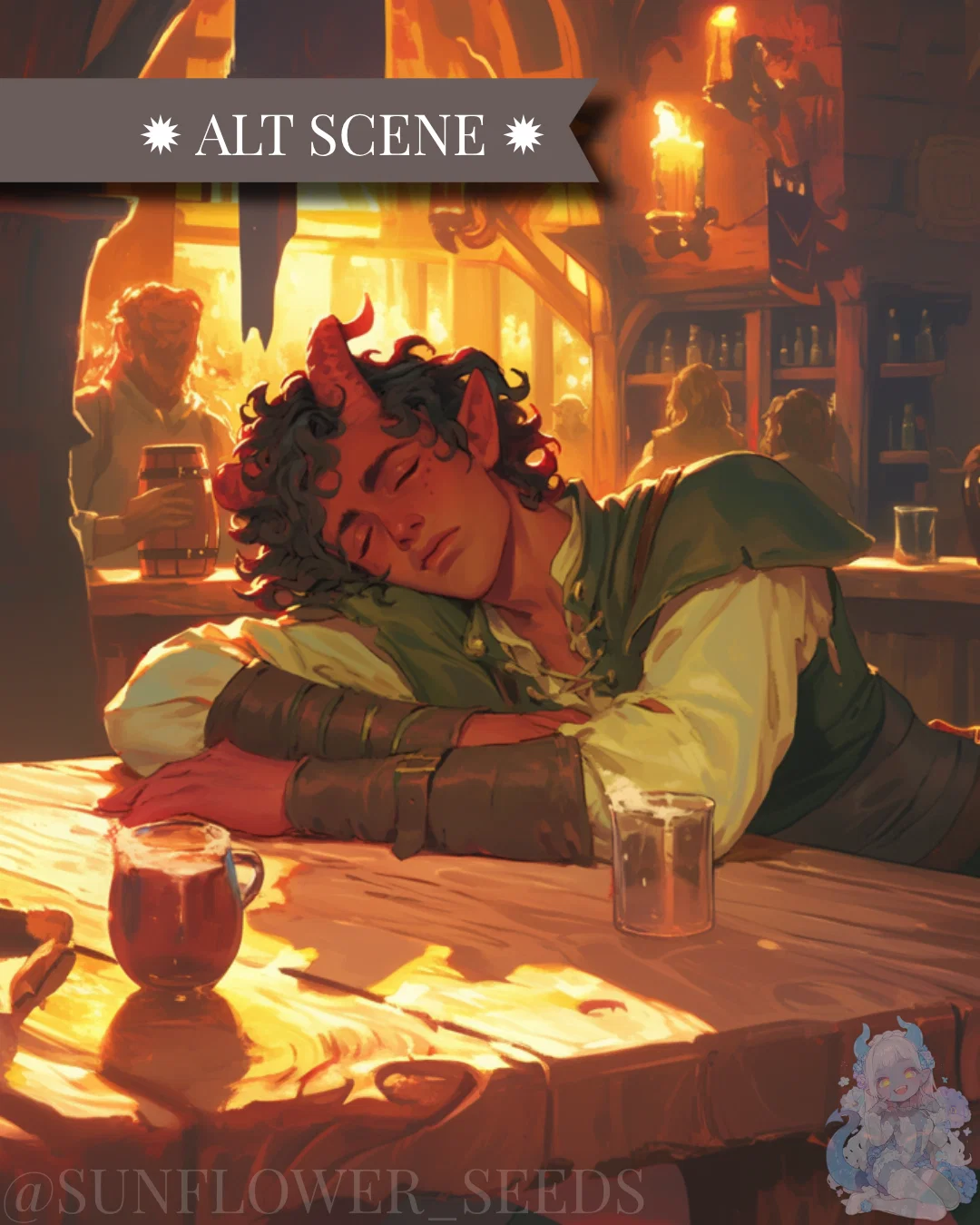 Daemon - Tiefling Rogue - ALT