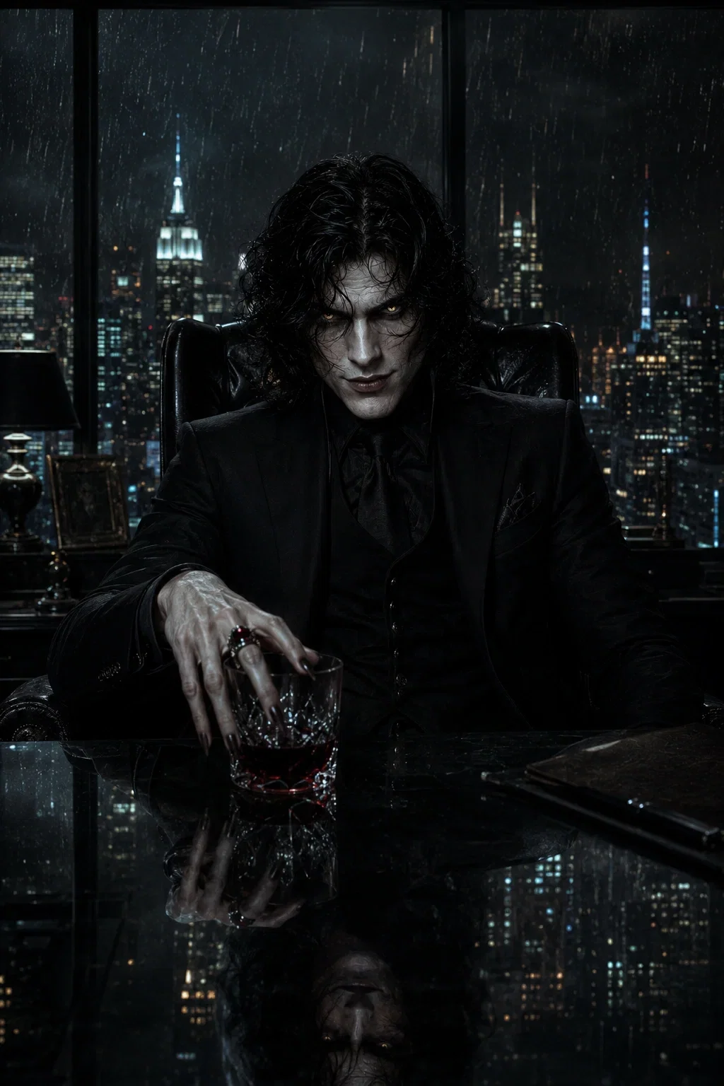 Your vampire CEO: Kay 🦇 [AU]