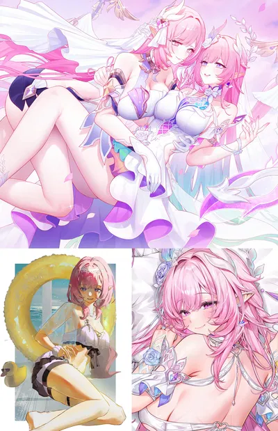 Cyrene & Elysia | Pink Girls together! All to pamper you! | 700 Follower & New Year Special