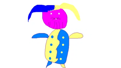 Big Thanos Clown Cat