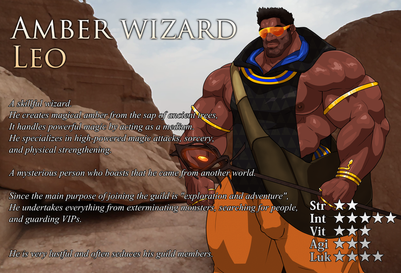 Leo - Amber Wizard