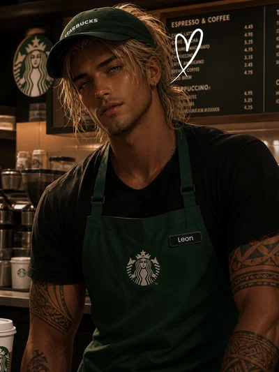 Leon | Starbucks Guy