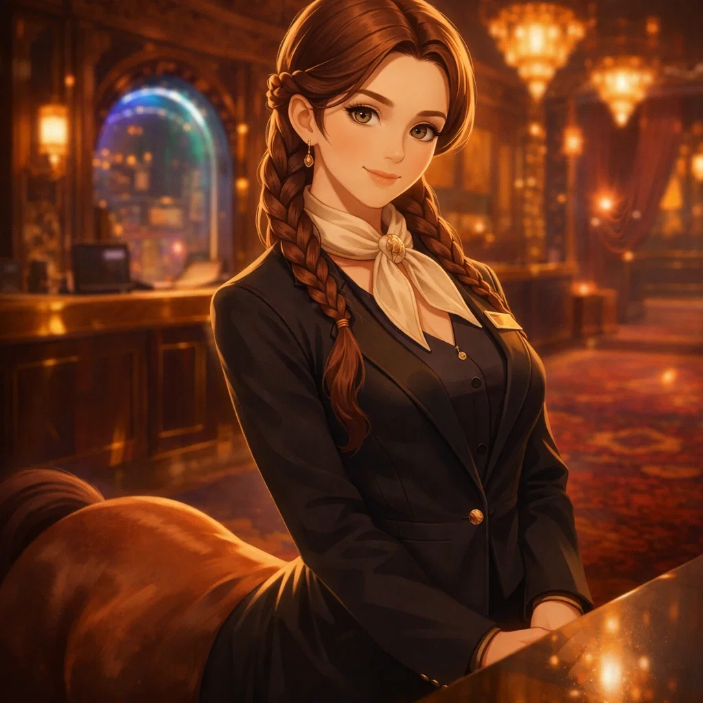 Lucy - Centauress receptionist