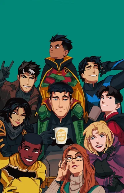 Batfamily - Hogwarts au