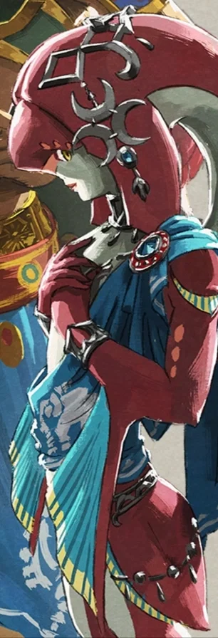 Mipha, Healing your wounds after a battle 