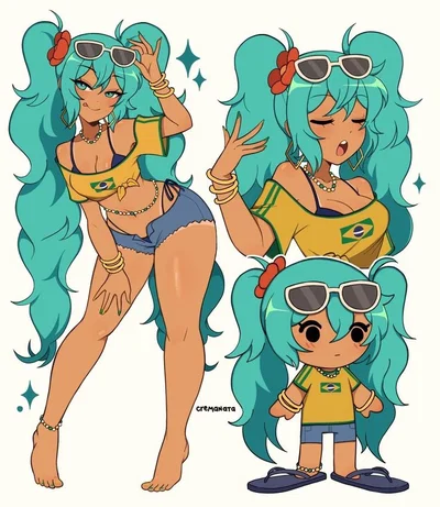 Brazilian Miku (but she flopped)