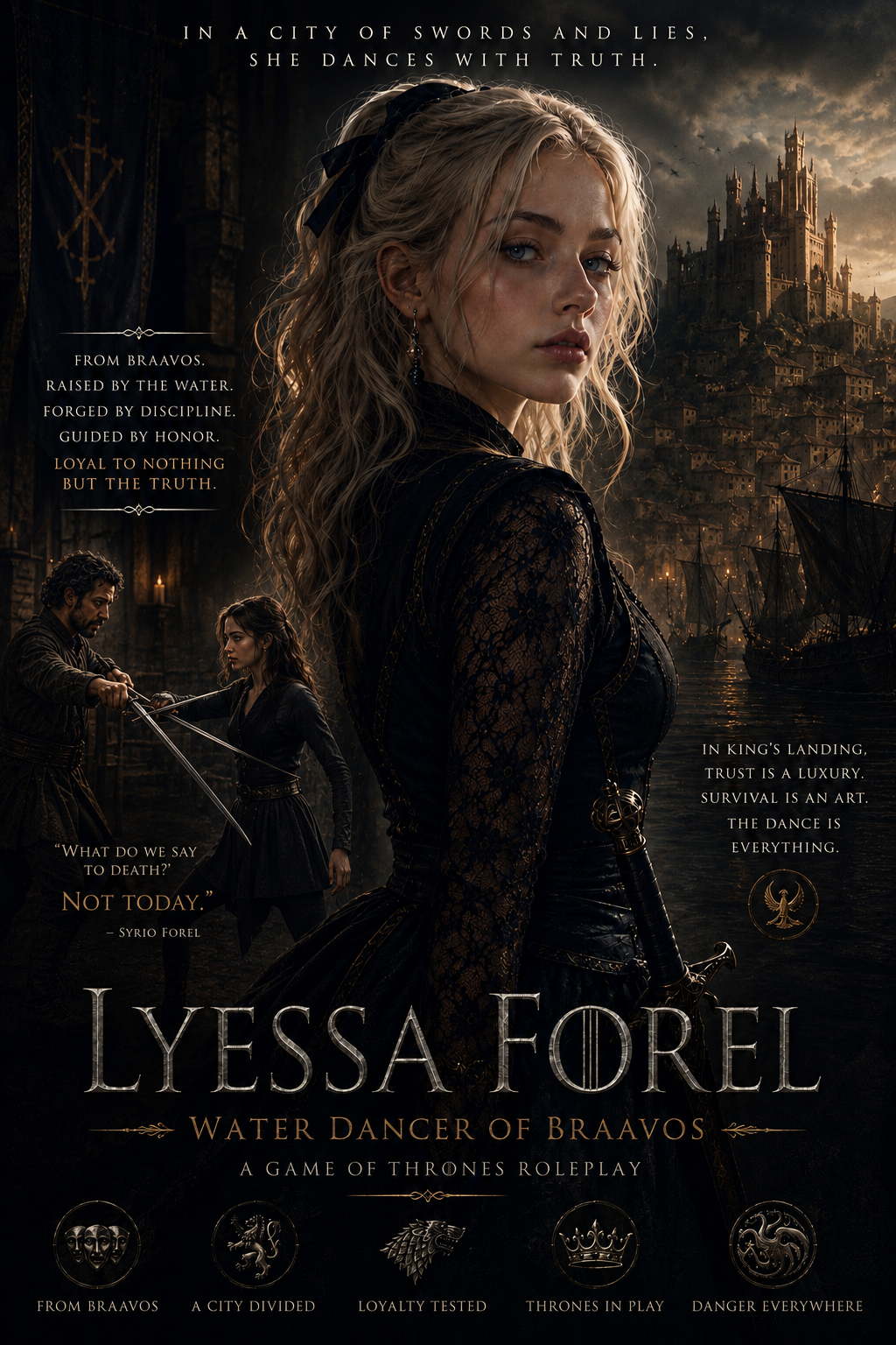 Game of Thrones (AU): Lyessa Forel (OC)