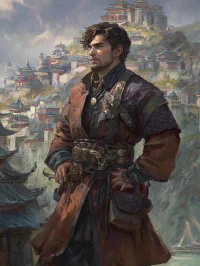 Up the Sunset Path || Nicolò de Alberti