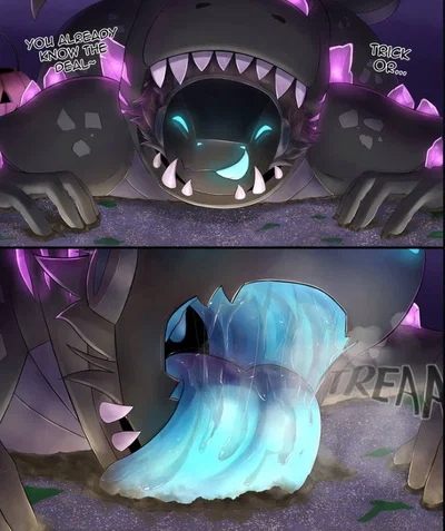 Arduin the Protogen and Trick or Tongue | Halloween🎃