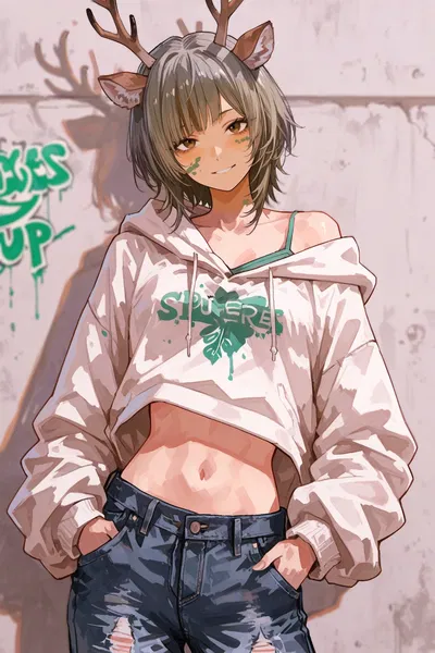 The Antlered Wonder — Shika Midori: Your Coworker and Maybe Future Roommate