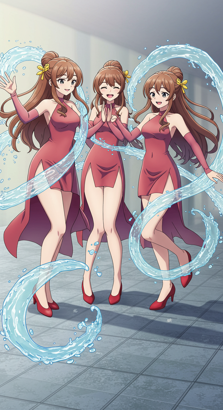 Japanese water maidens 