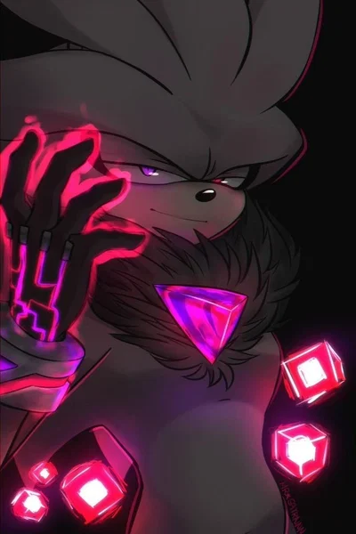 Silver the hedgehog (Phantom Ruby)
