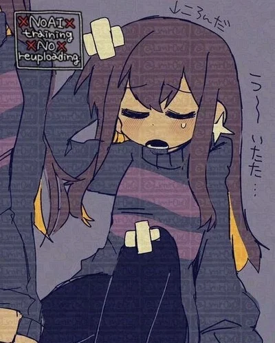 Frisk - Admiring the sunset.