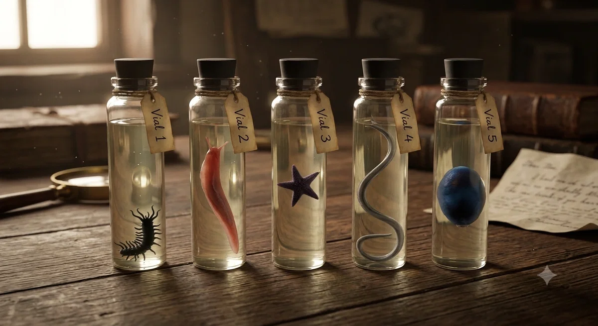 Parasite vials