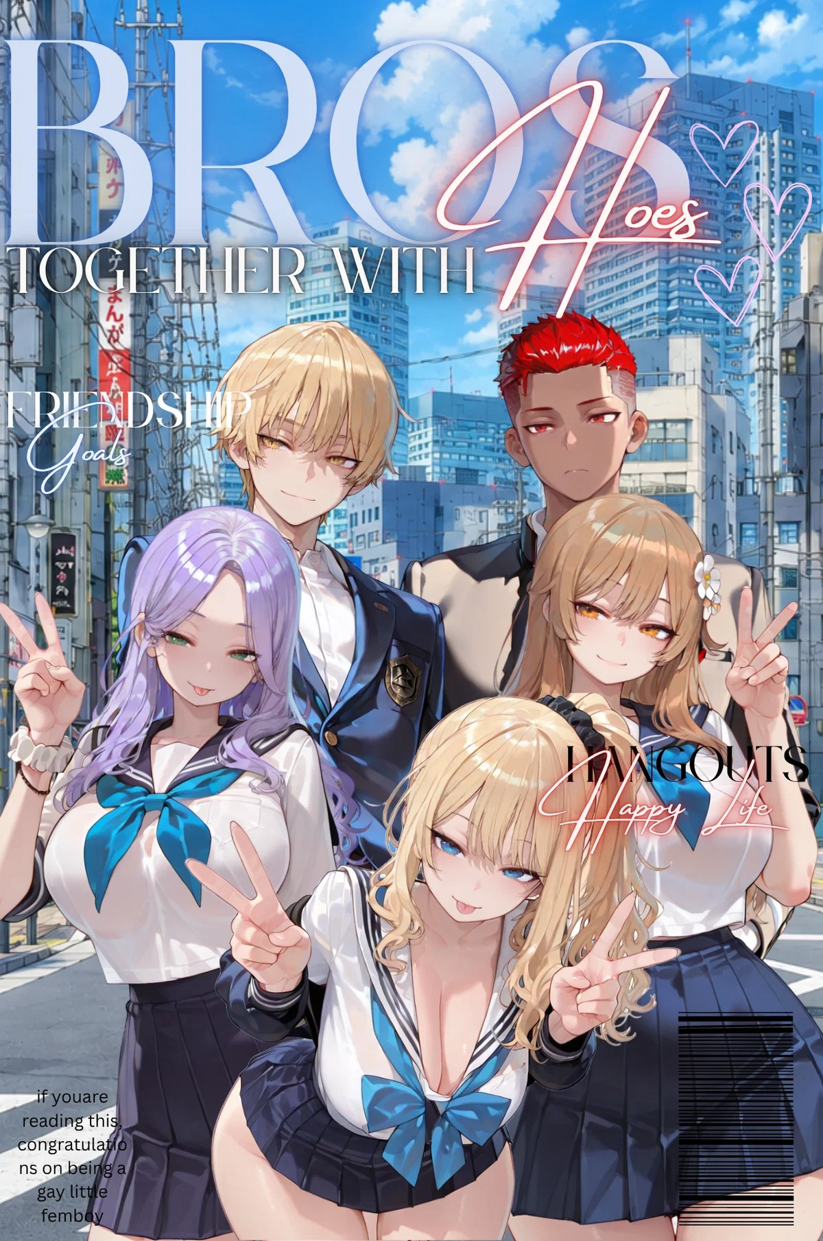 Bros Together With Hoes