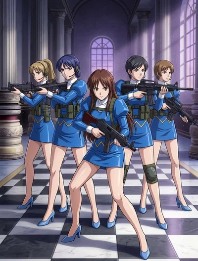 blue delmo corps