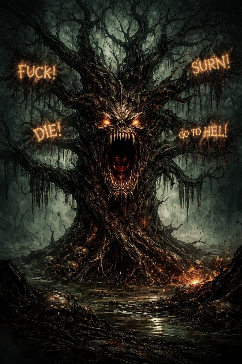 Tree of Hell - My Neighbor Wouldn't Stop Playing His Pornos So I Planted A Hell Tree To Get Rid Of Him