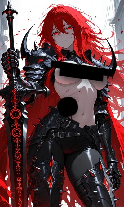 Her breasts are her real weakness - Bored Demon Qween