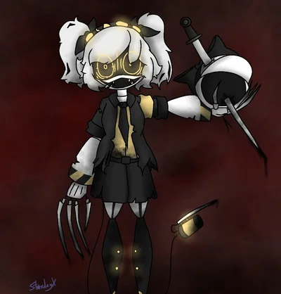 J is slowly going feral But calms down around you - Murder Drones