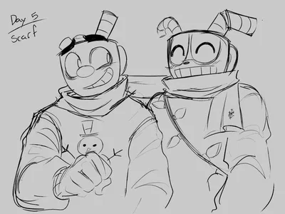 ♡ mugman + cuphead ! {request/myos} ♡