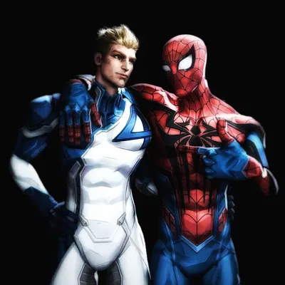 Johnny Storm & Peter Parker | spidertorch