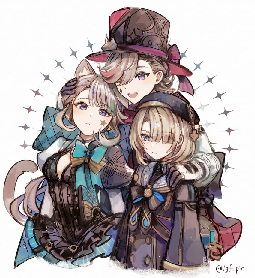 Lyney, Lynette and Freminet