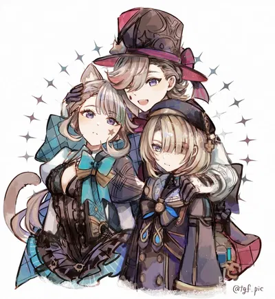 Lyney, Lynette and Freminet
