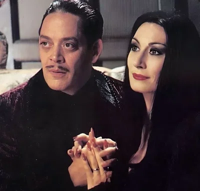 Morticia and Gomez Addams