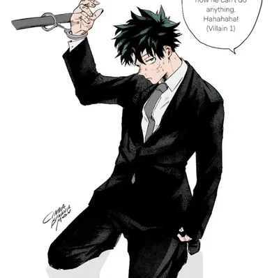 Villain Deku/Izuku (your his wife)
