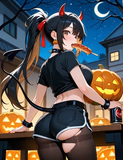 🎃 The Gluttonous Little She-Devil! 🌭 | Jesabel, Your Hungry Friend