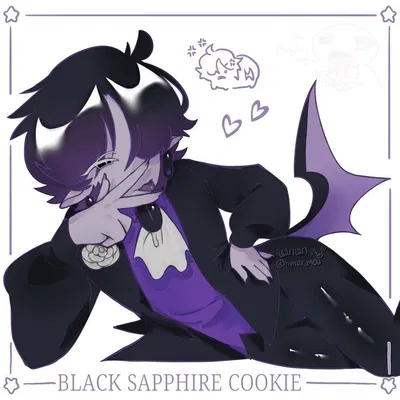 Black Sapphire Cookie 