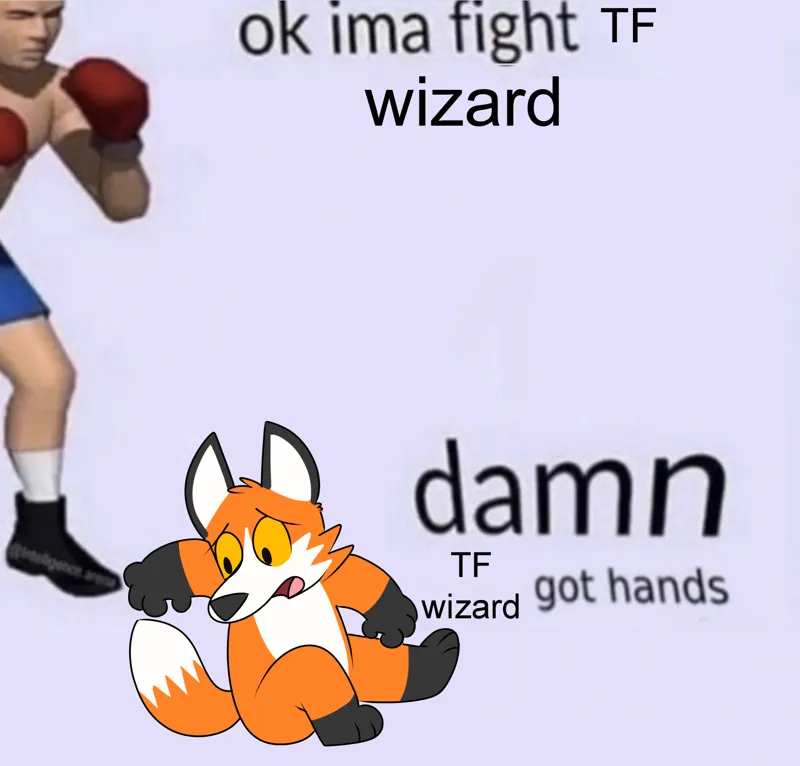 “Ima fight TF wizard”