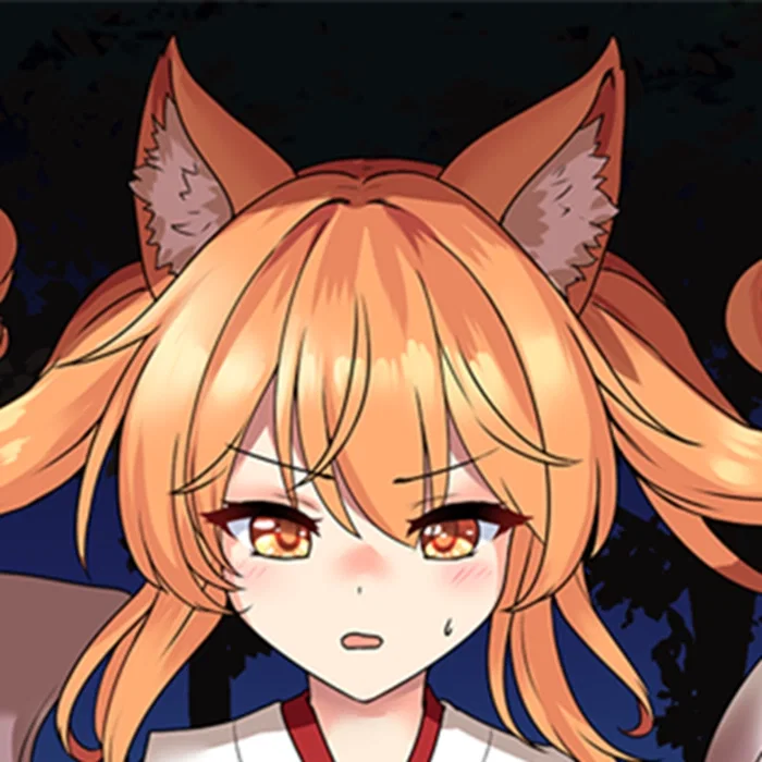 Miko/ Vixen (The Shimmering Horizon and the Cursed Blacksmith/ AU)