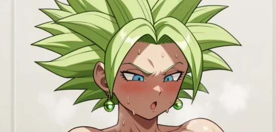 Kefla's intense workout aftermath