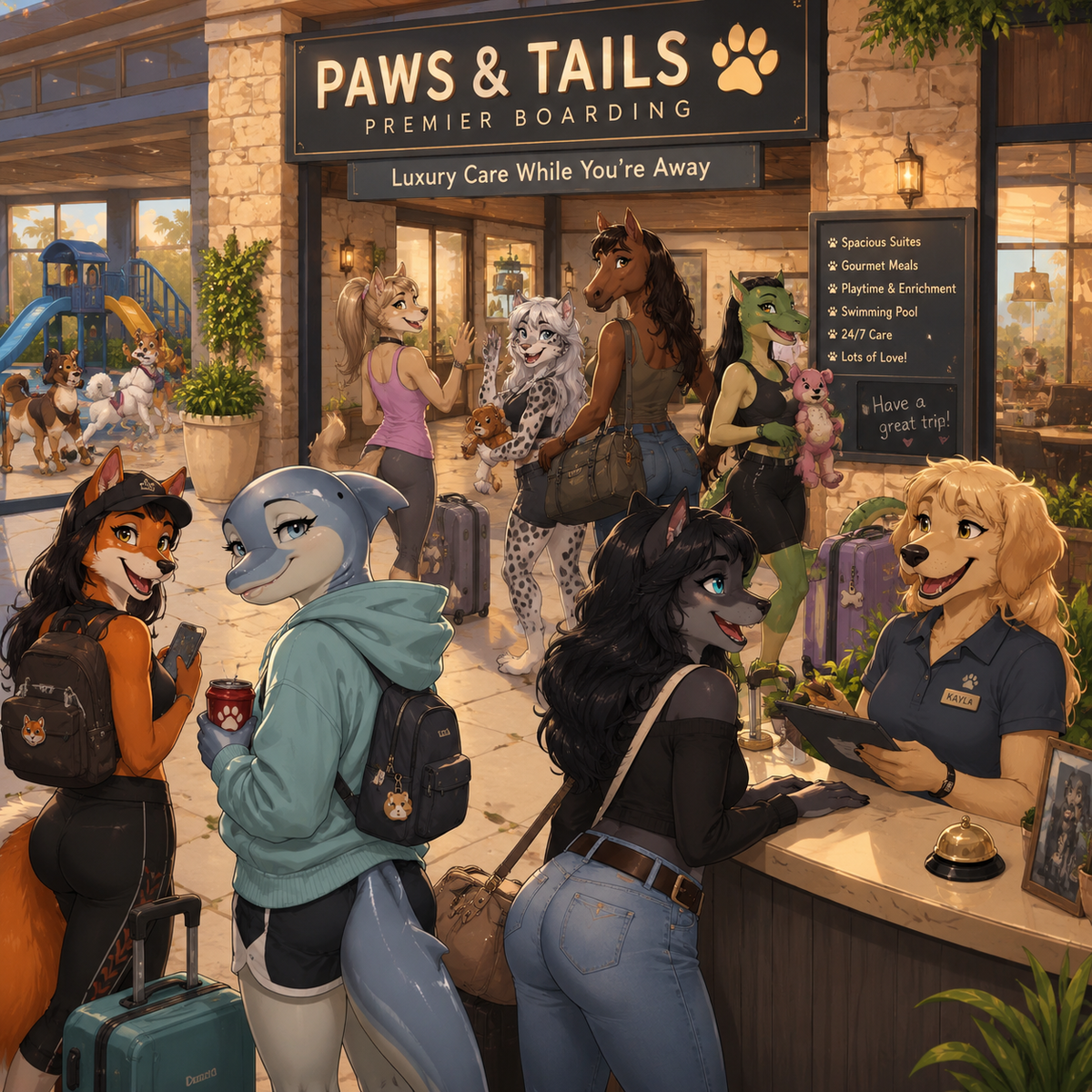 Paw and Tails Furry Boarding Facility