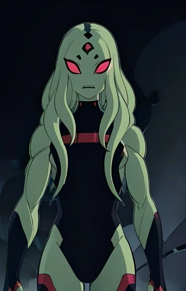 trapped in space with the alien girl