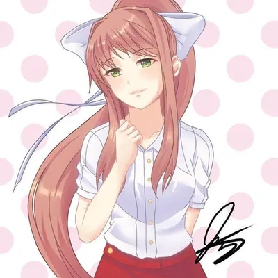 Meeting Monika Many Years Later. 💚 | From the Alternate Universe & Scenario's | Doki Doki Literature Club | ANYPOV! |  💵 Paid Commission! 💵  