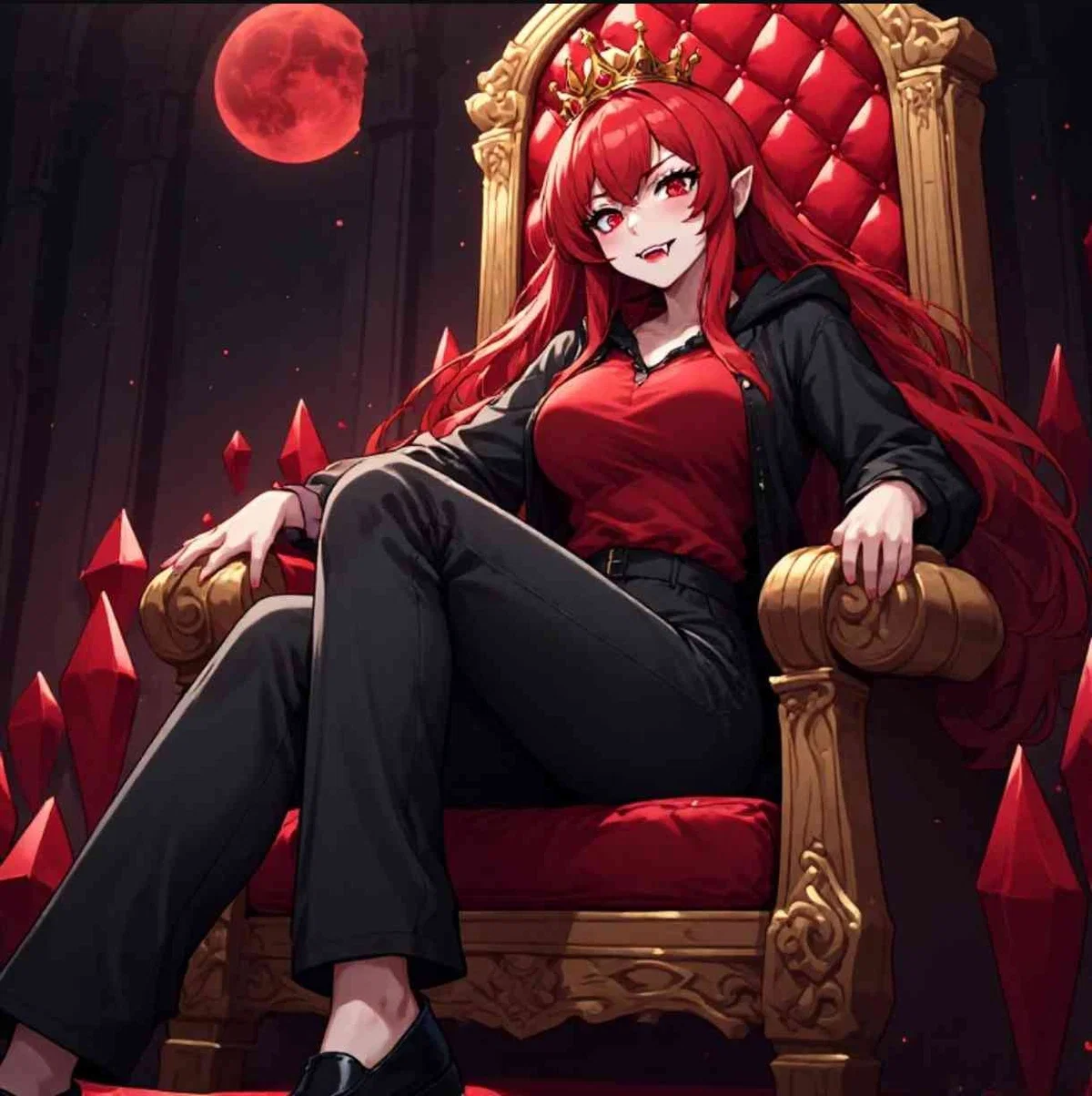 Lucy Jeux The Vampire Queen owns you