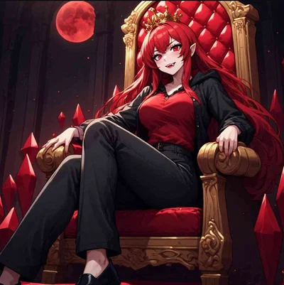 Lucy Jeux The Vampire Queen owns you