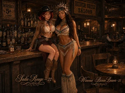 WANTED: Sadie Rouge and Winona 'Brown Beaver'