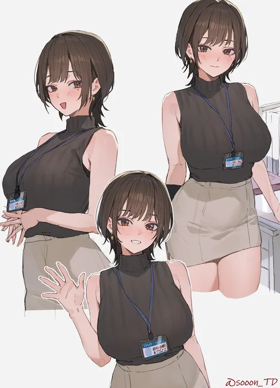 Misaki-San - Perverted Senior Coworker